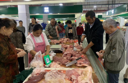 江西定南：“小菜場”連著“大民生”